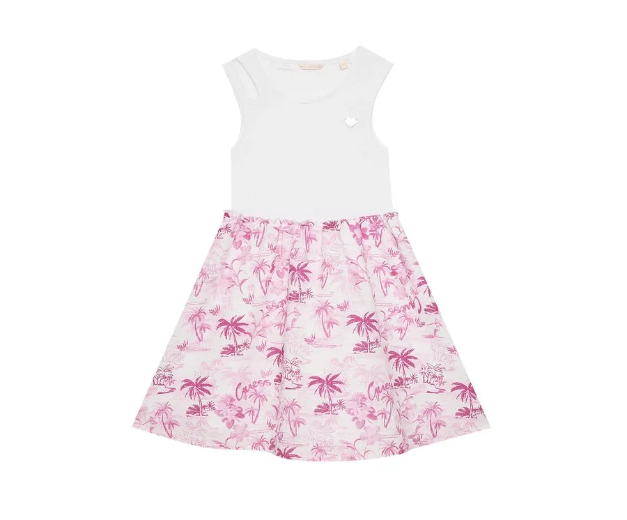 obrazek 1 Guess Sukienka codzienna J5GK29 KCSQ4 Biały Classic Fit