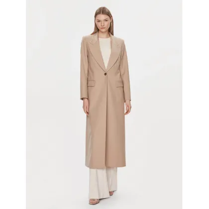 Zdjęcie IVY OAK Płaszcz wełniany Jil Sue IO119088 Beżowy Regular Fit