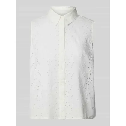 Zdjęcie Bluzka koszulowa z haftem angielskim