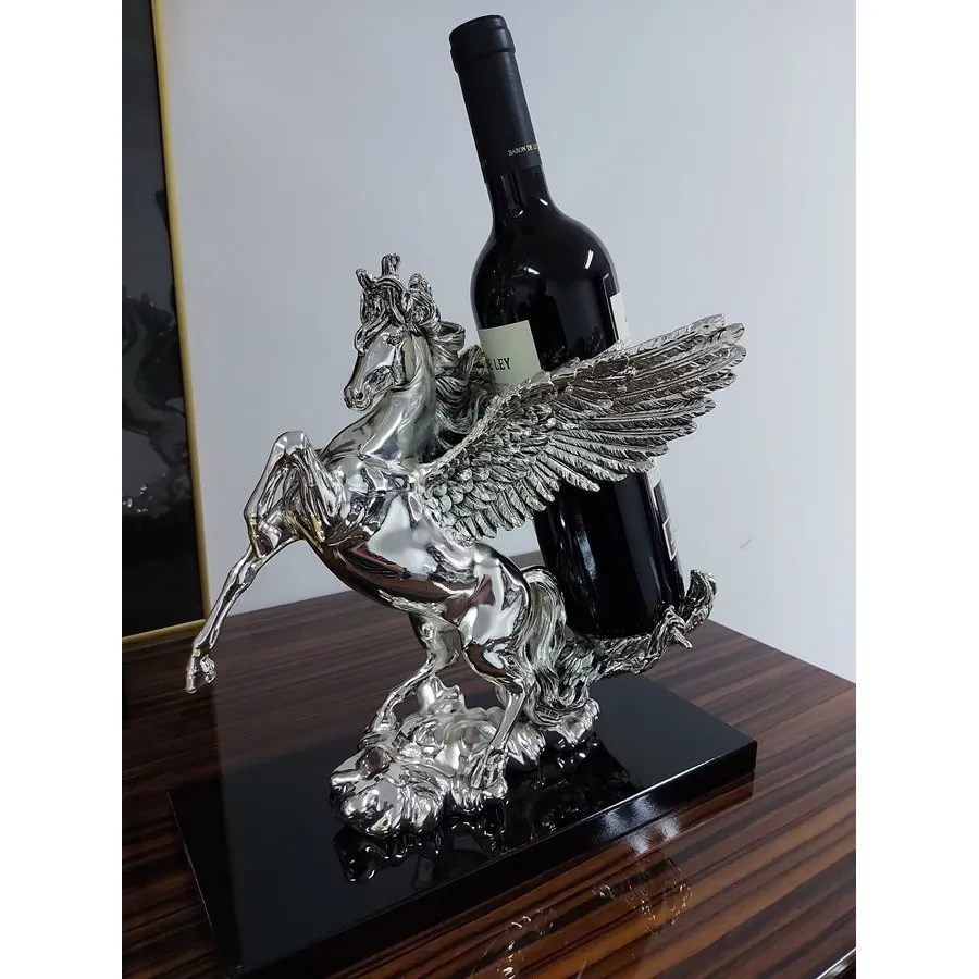 obrazek 3 Figura skrzydlatego konia - podstawka na wino - ArtBe