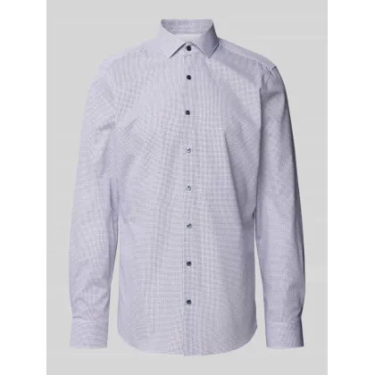 Zdjęcie Koszula biznesowa o kroju slim fit z kołnierzykiem typu kent