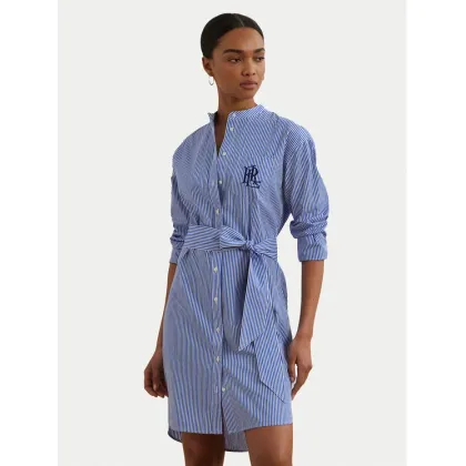 Zdjęcie LAUREN RALPH LAUREN Sukienka koszulowa 200963845001 Niebieski Straight Fit