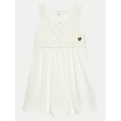 Zdjęcie Guess Sukienka codzienna J4GK18 WG5H0 Écru Regular Fit