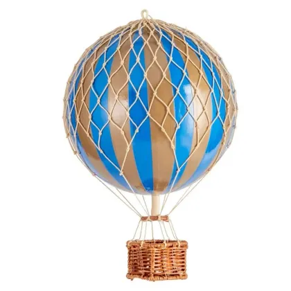Zdjęcie Ładny balon dekoracyjny w kolorze złoto-niebieskim