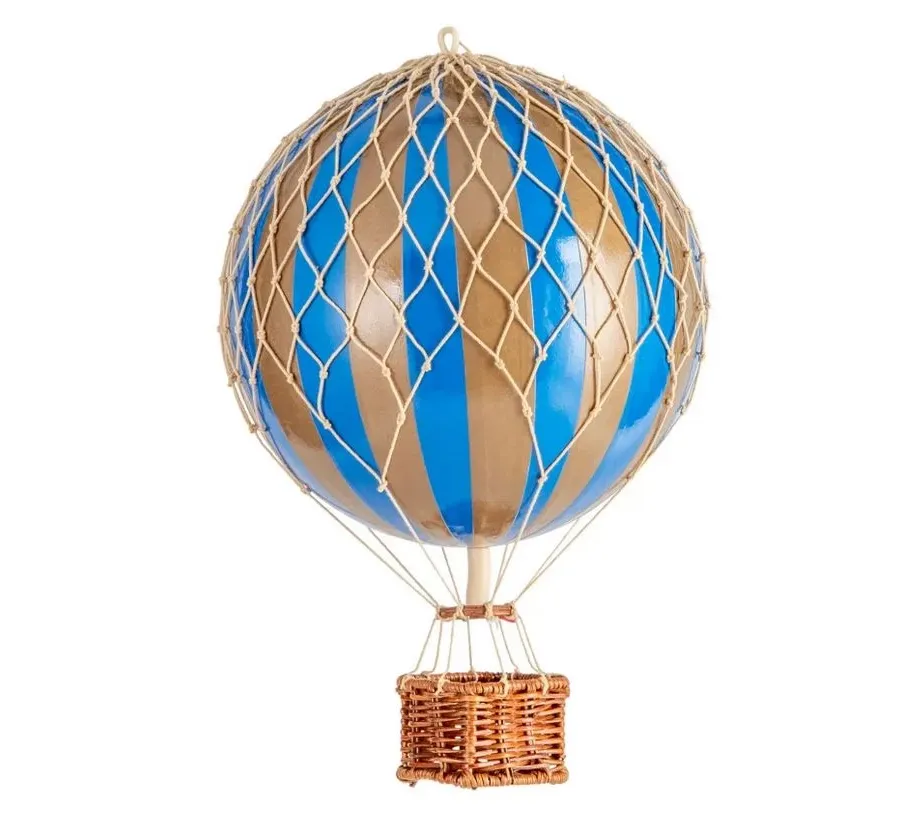 obrazek 1 Ładny balon dekoracyjny w kolorze złoto-niebieskim
