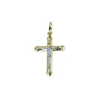 Zdjęcie Genialny włoski skrzynkowy krzyż z Chrystusem wym.27x16mm.