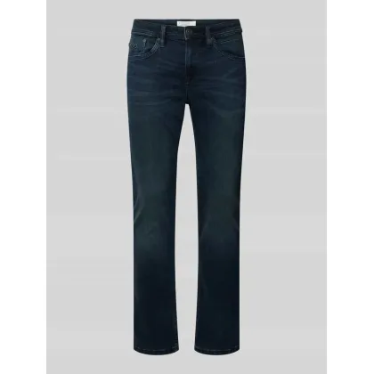 Zdjęcie Jeansy o kroju regular slim fit z 5 kieszeniami model ‘Josh’