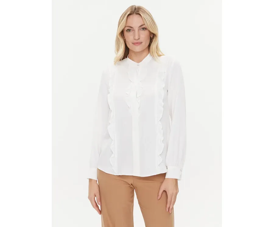 obrazek 1 Marella Bluzka Aguzze 2331160536200 Écru Regular Fit