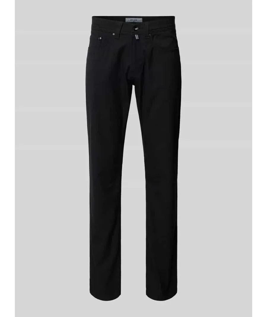 obrazek 1 Chinosy o kroju tapered fit z 5 kieszeniami model ‘LYON’