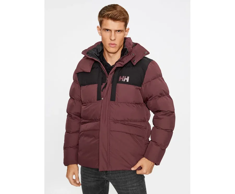 obrazek 1 Helly Hansen Kurtka zimowa Explorer Puffy Jacket 53994 Bordowy Regular Fit