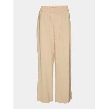 Zdjęcie Vero Moda Spodnie materiałowe Carmen 10278926 Beżowy Wide Leg