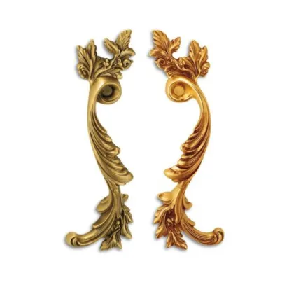 Zdjęcie Parigi - klasyczna klamka z polerowanego mosiądzu