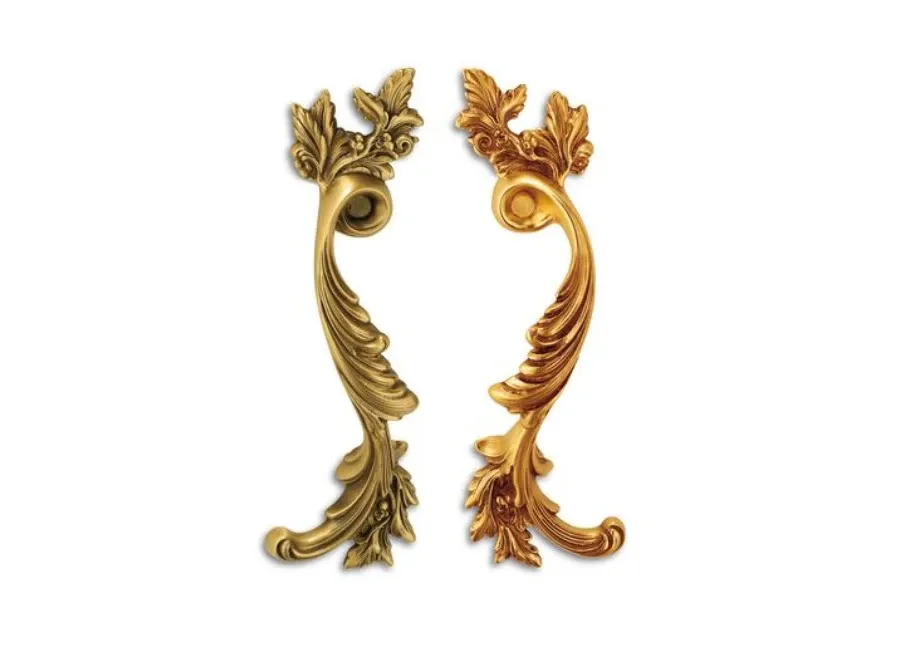 obrazek 1 Parigi - klasyczna klamka z polerowanego mosiądzu