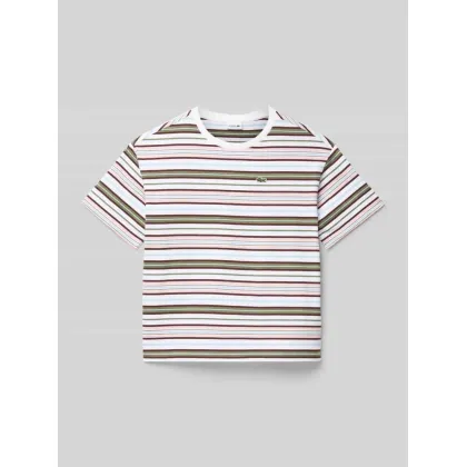 Zdjęcie T-shirt z detalem z logo