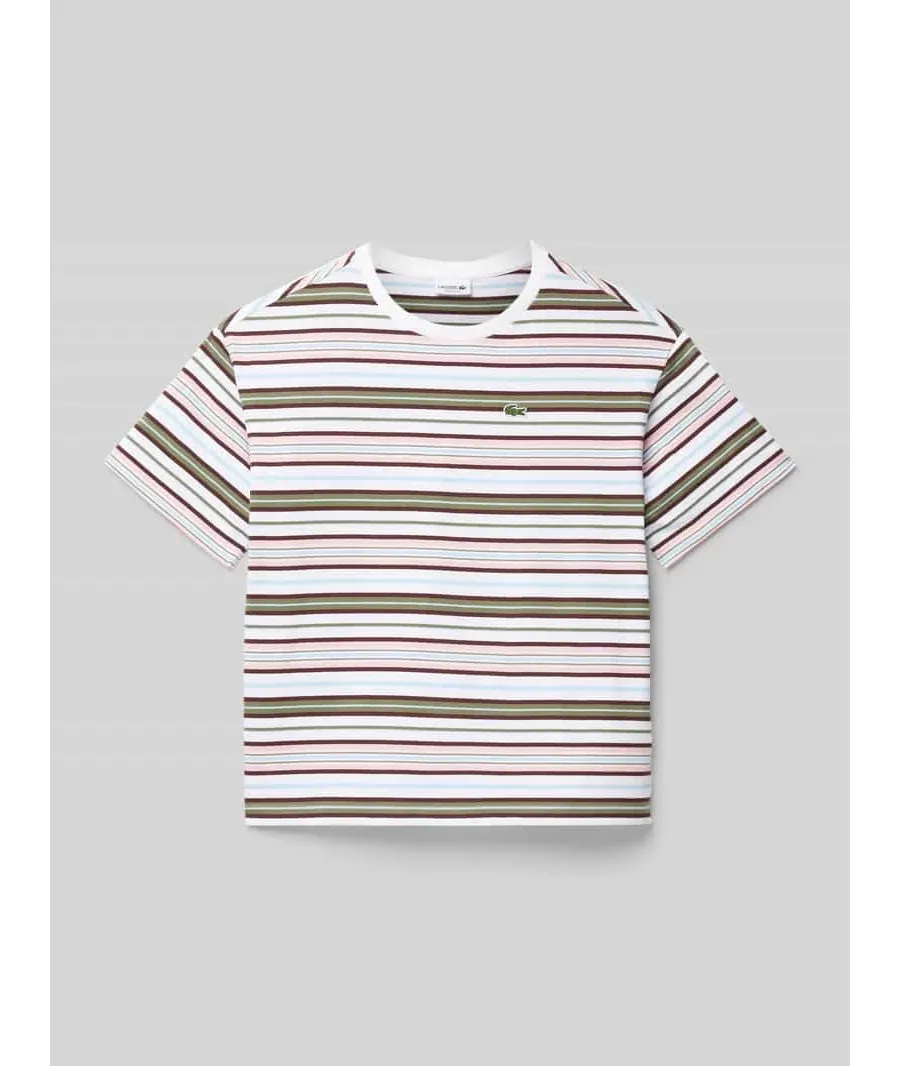 obrazek 1 T-shirt z detalem z logo