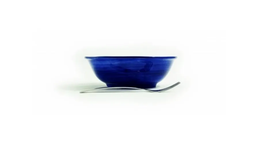 obrazek 3 Mała ceramiczna miska na sałatkę w kolorze tęczy - Le Ceramiche