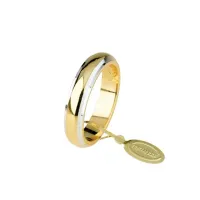 Picture Italian classic wedding ring 4.5 mm