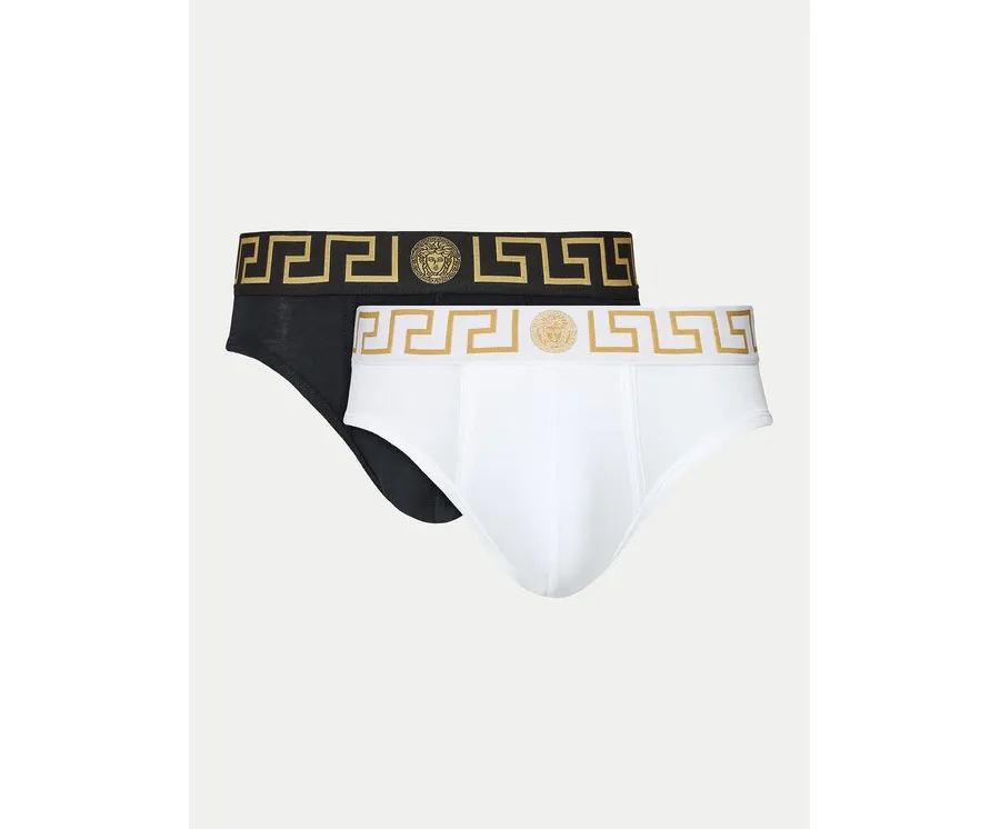 obrazek 1 Versace Komplet 2 par slipów AU10180 1A10011 Czarny