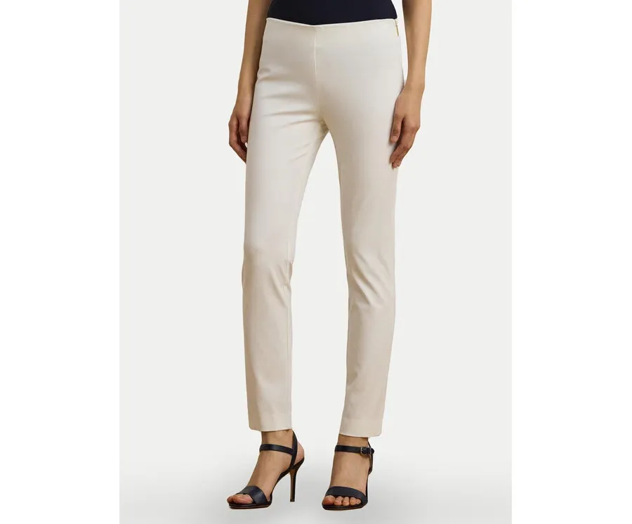 obrazek 1 LAUREN RALPH LAUREN Spodnie materiałowe 200631310013 Biały Slim Fit