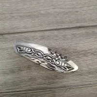 Zdjęcie Stylowy podręczny scyzoryk wykonany z pewteru