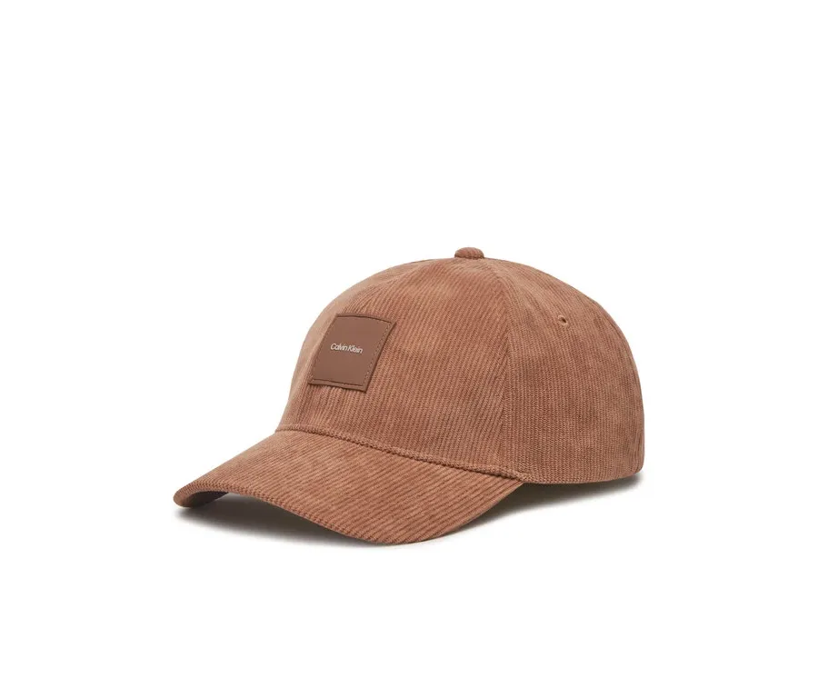 obrazek 1 Calvin Klein Czapka z daszkiem Corduroy K50K512612 Beżowy