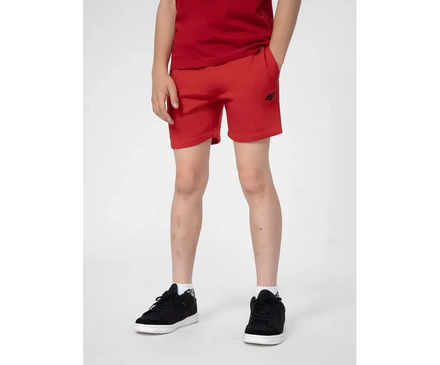 obrazek 1 4F Szorty sportowe 4FJSS23TSHOM048 Czerwony Regular Fit