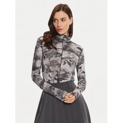 Zdjęcie Karen by Simonsen Bluzka Rosalina 10105099 Szary Slim Fit