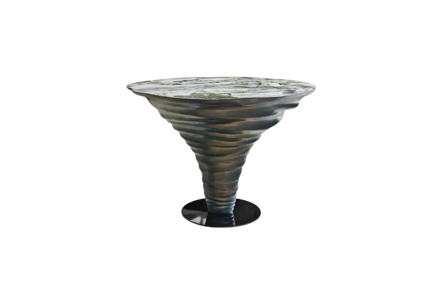 original table with a marble top