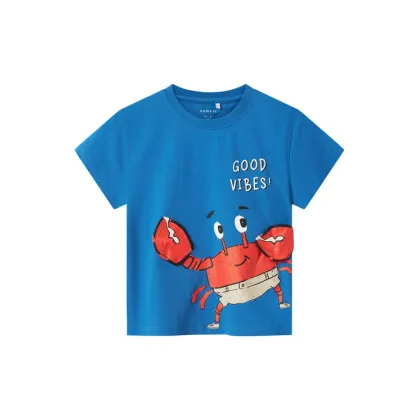Zdjęcie NAME IT T-Shirt Fish 13241295 Niebieski Regular Fit