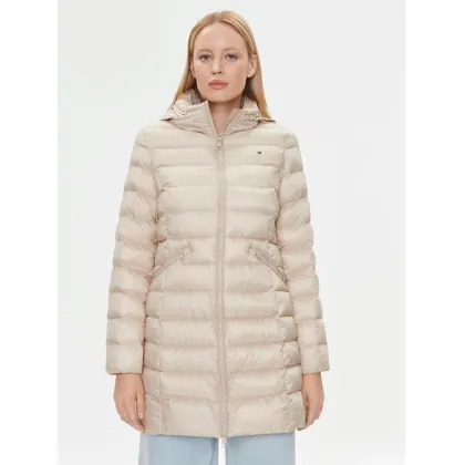 Zdjęcie Tommy Hilfiger Kurtka zimowa Global Stripe WW0WW39221 Écru Regular Fit