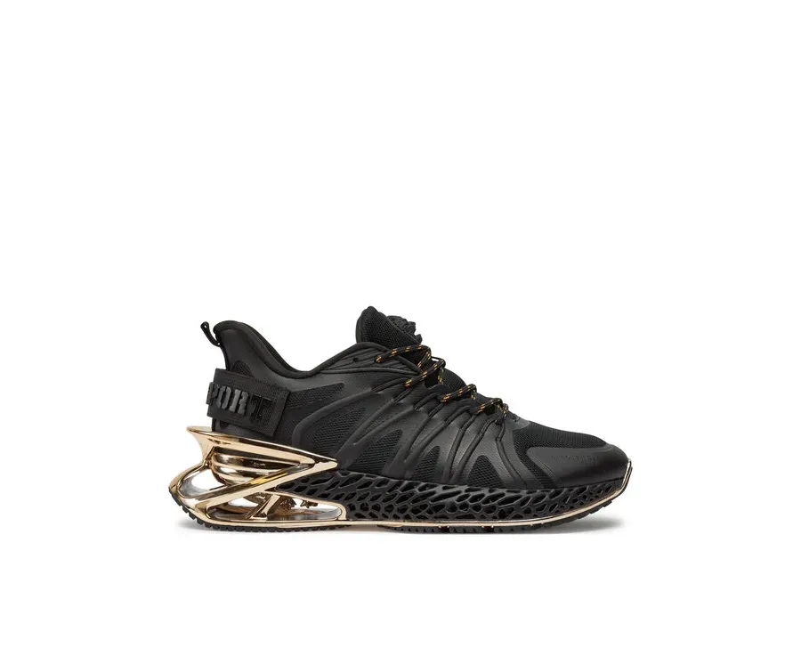 obrazek 1 Plein Sport Sneakersy Chrome Tiger Gen.X.-02 FACS USC0398 STE003N Czarny