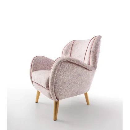 Zdjęcie Stylowy włoski fotel o wyjątkowym designie
