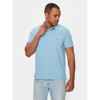 Zdjęcie Tommy Hilfiger Polo 1985 MW0MW17771 Niebieski Slim Fit