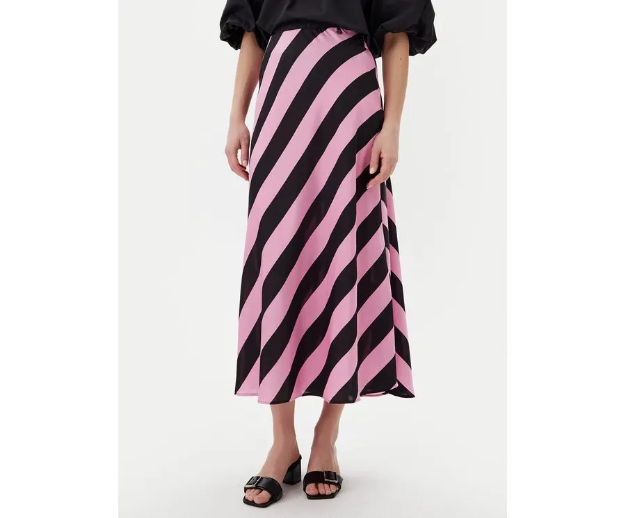 obrazek 1 LOLA CASADEMUNT Spódnica midi LS2508003 Różowy Regular Fit