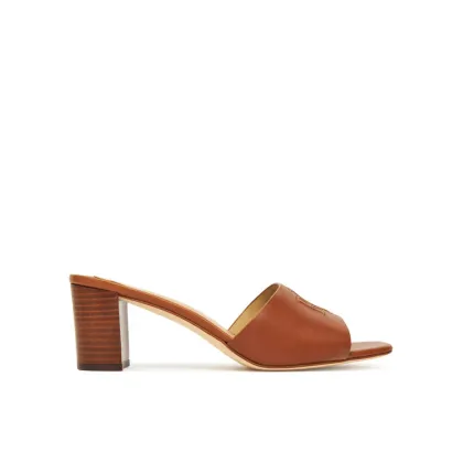 Zdjęcie LAUREN RALPH LAUREN Klapki Everley Block-Heel 802974364002 Brązowy