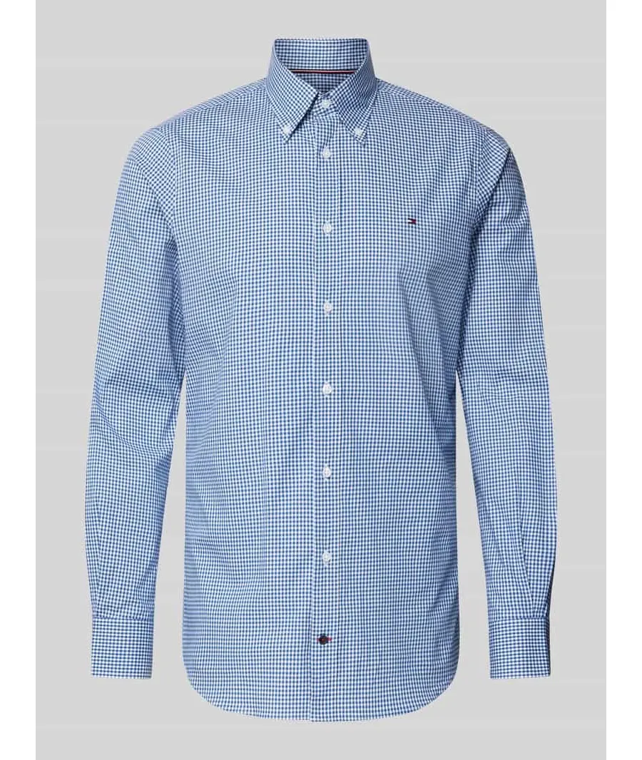 obrazek 1 Koszula biznesowa o kroju slim fit z listwą guzikową