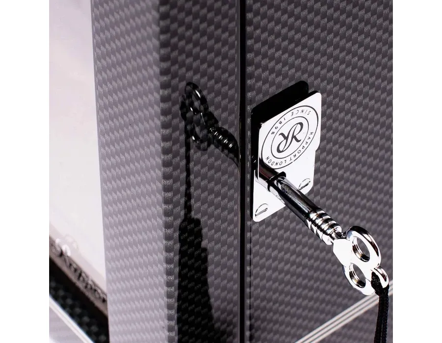 obrazek 4 Nawijarka do zegarków Formula Double Watch z wykończeniem włókna węglowego o wysokim połysku