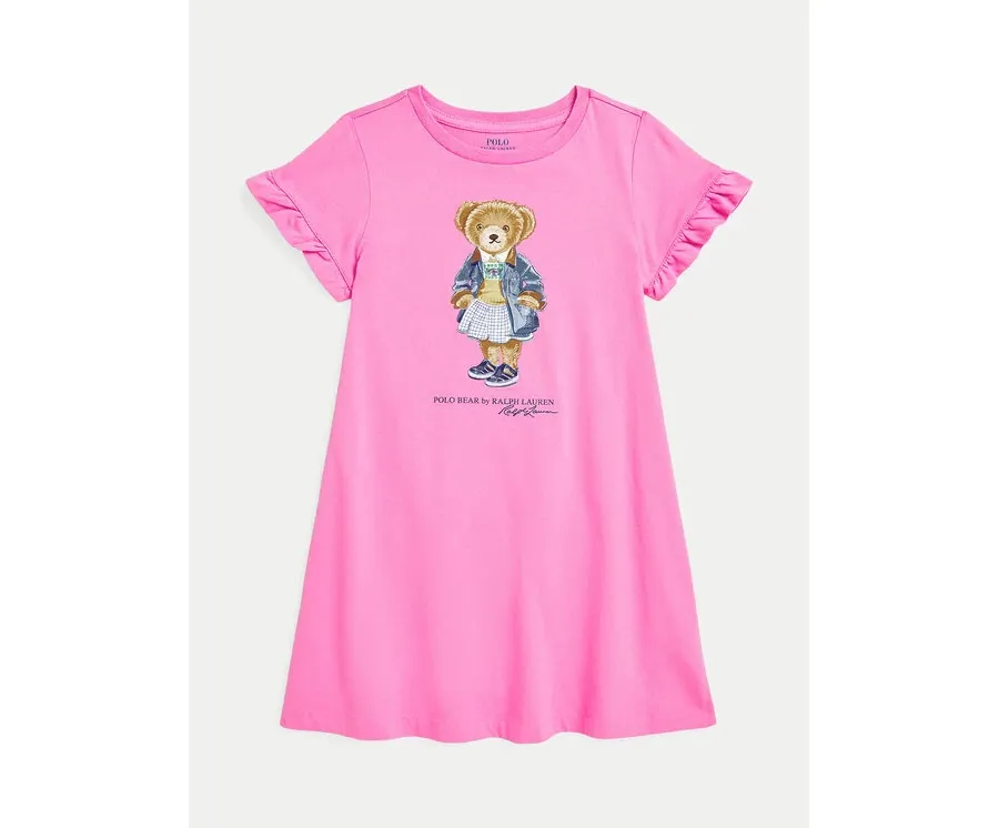 obrazek 1 Polo Ralph Lauren Sukienka codzienna 312965157002 Różowy Regular Fit