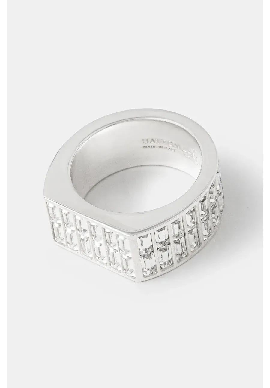 obrazek 1 HATTON LABS pierścionek srebrny Mirage Ring HL.W4.291.01