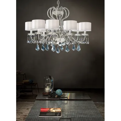 Zdjęcie Prestiżowy włoski żyrandol w stylu nowoczesnym