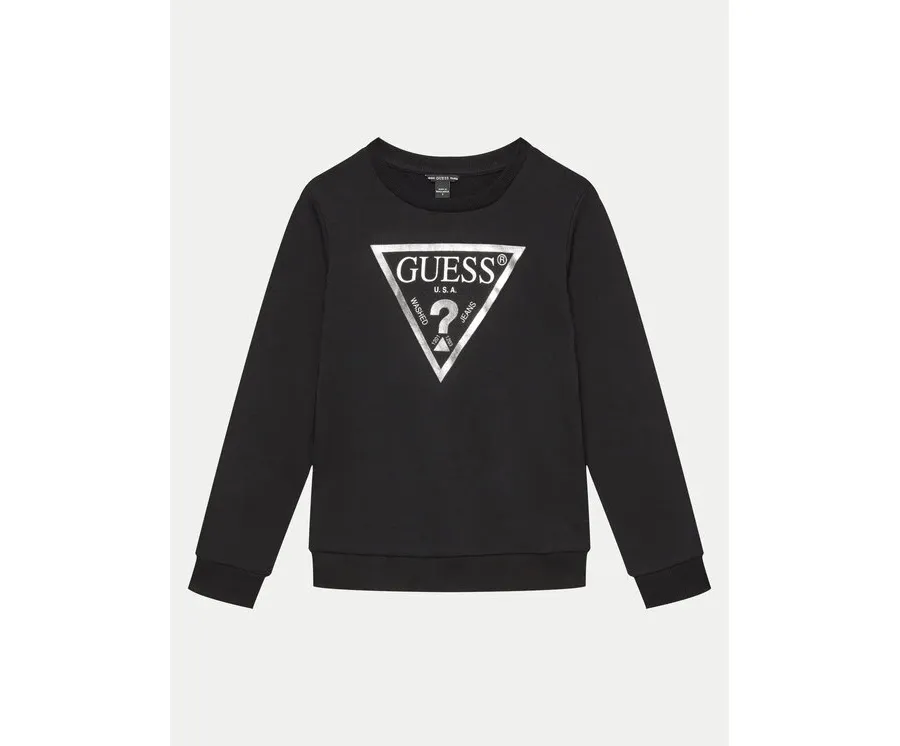 obrazek 1 Guess Bluza J74Q10 KAUG0 Czarny Regular Fit