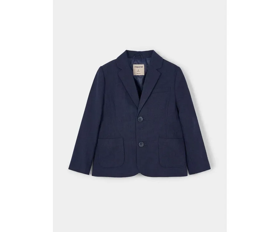 obrazek 1 Mayoral Marynarka 3417 Granatowy Regular Fit