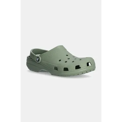 Zdjęcie Crocs klapki Classic męskie kolor zielony 10001