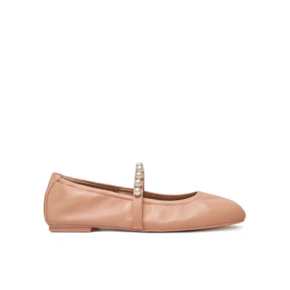 Zdjęcie Stuart Weitzman Baleriny Goldie Ballet SF896 Beżowy