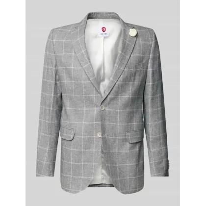 Zdjęcie Marynarka lniana z kieszeniami z patką model ‘Paul’