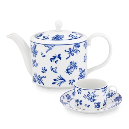 Picture Porcelain tea set from the Chintz Azul collection - Vista Alegre