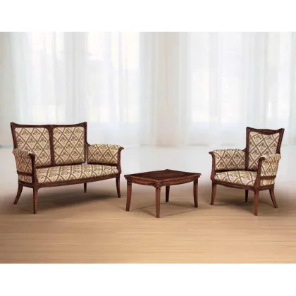 Zdjęcie Antyczna oryginalna dwuosobowa sofa do pięknego salonu - Morello Gianpaolo