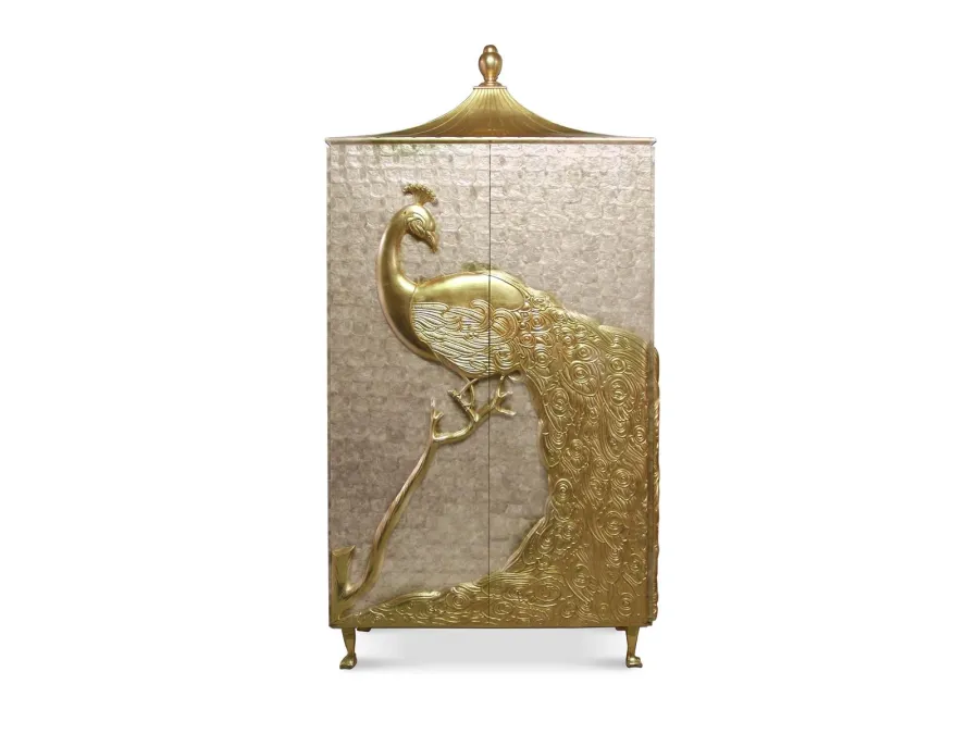 picture 2 Unusual wardrobe finished with gold Paw