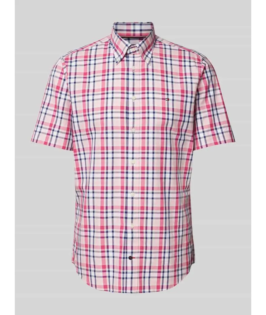 obrazek 1 Koszula casualowa o kroju regular fit z kołnierzykiem typu button down