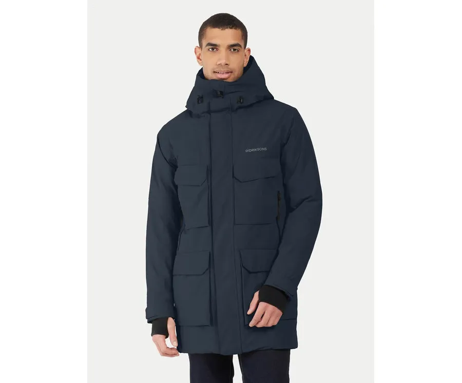 obrazek 1 Didriksons Kurtka zimowa Drew 505778 Granatowy Regular Fit
